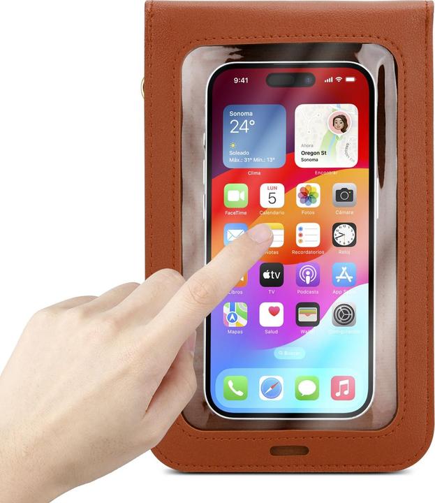 Actual product image Cadorabo Shoulder Bag Phone Case for Huawei P SMART PLUS 2019 for Women (Huawei P Smart Pro (2019))