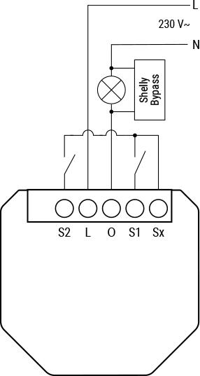 Produktbild Shelly 1L Gen3 (Schaltaktor)