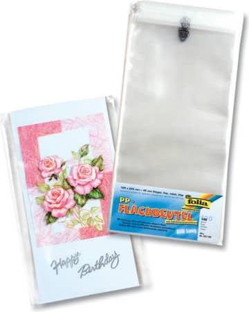 Actual product image Folia Flat bag PP 125x225x45 clear