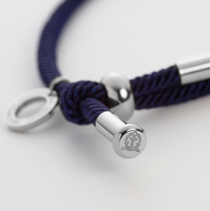 Image du produit Paul Hewitt Armband Vitamin Sea (25 cm, Acier inoxydable, Recyclé, Perlon/nylon)