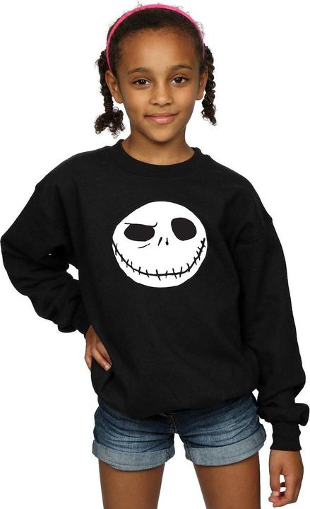 Image du produit Disney - Sweat NIGHTMARE BEFORE CHRISTMAS JACK'S BIG FACE - Fille (152, 158)
