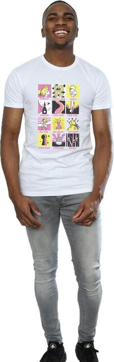 Actual product image Disney Mens Tinkerbell Squares T-Shirt (L)