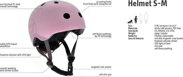 Image du produit Scoot and Ride SM Rose (51 - 55 cm)