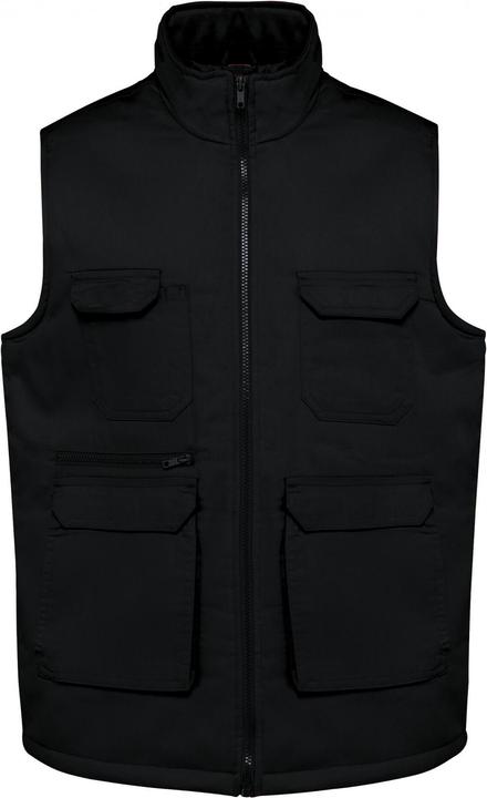 Kariban Gepolsterte Polycotton-Multitaschen-Weste