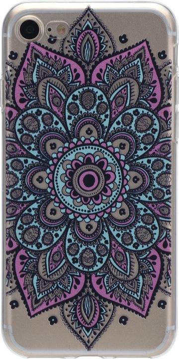 Actual product image König Design Henna Cover for Apple iPhone XS Case Protective Cover Silicone Bumper Tattoo Colourful New (Apple iPhone XS)