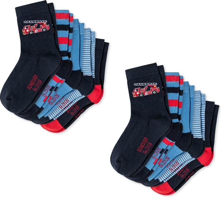 Schiesser Freizeitsocken Fun & Hobby (10er Pack, 19 - 22)