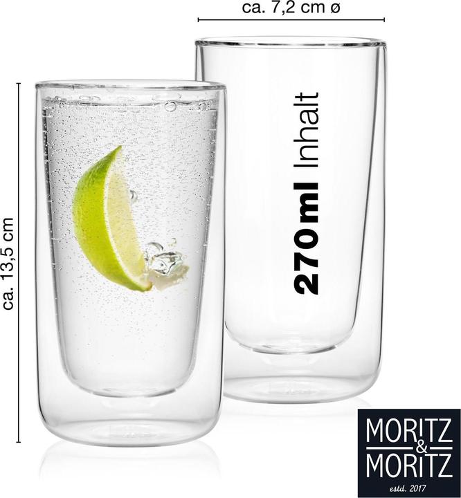 Actual product image Moritz & Moritz Drinking glasses (0.27 l, 2 x)