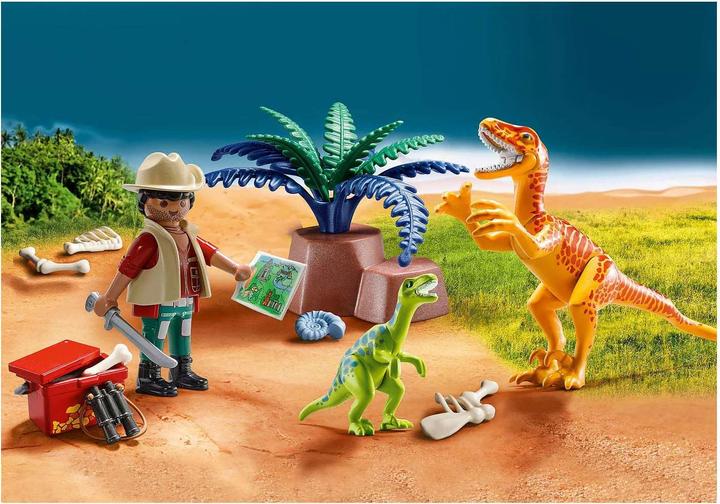 Immagine prodotto Playmobil Grande kit di ricerca con dinosauri (70108, Playmobil Dinos)