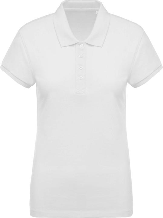Kariban damen-pooshirt mit en piqué-ärmen (L)
