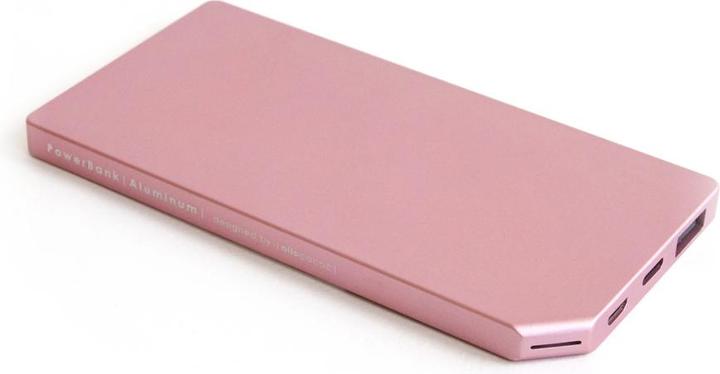 Actual product image Allocacoc PowerBank Thin Aluminum 5000mAh Pink (5000 mAh)