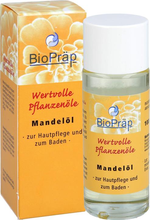 Actual product image BioPräp Almond oil, 100 ml oil (Body oil, 100 ml)