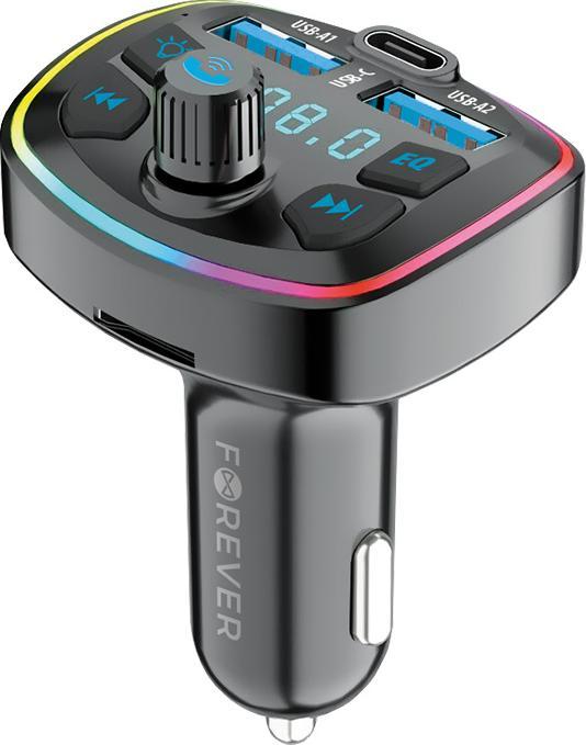 Actual product image Forever FM transmitter Bluetooth TR-360 black