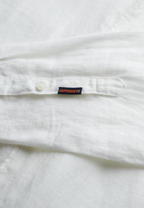 Immagine prodotto Superdry VACATION L/S LINEN SHIRT Heren Overhemd (L)