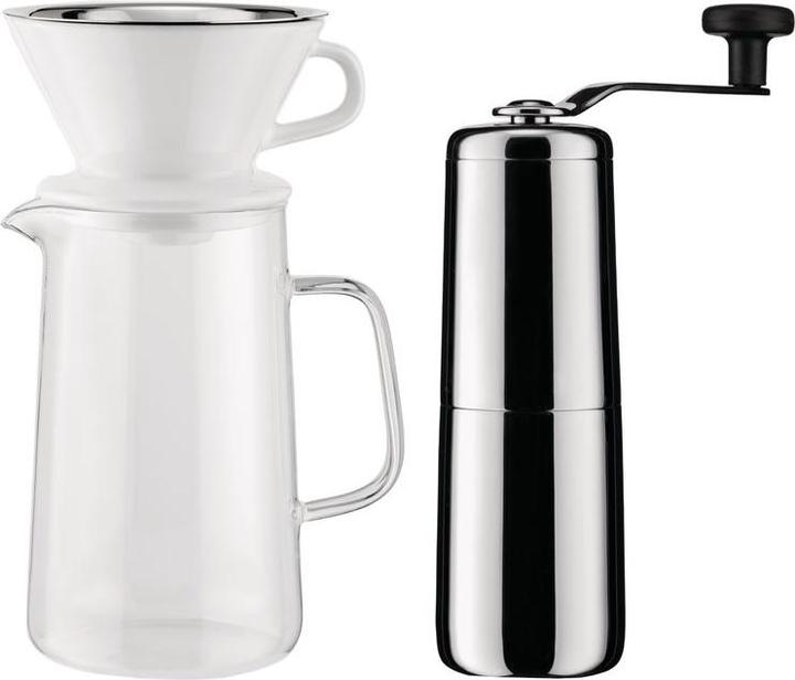 Immagine prodotto Alessi Caffè lento da macinacaffè caraffa portafiltro e filtro