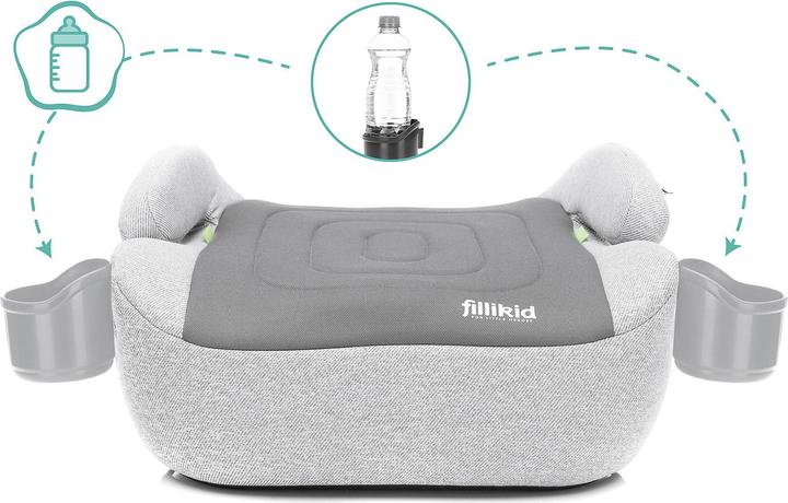 Actual product image Fillikid Booster seat with Isofix (Booster seat, ECE R129/i-Size Standard)
