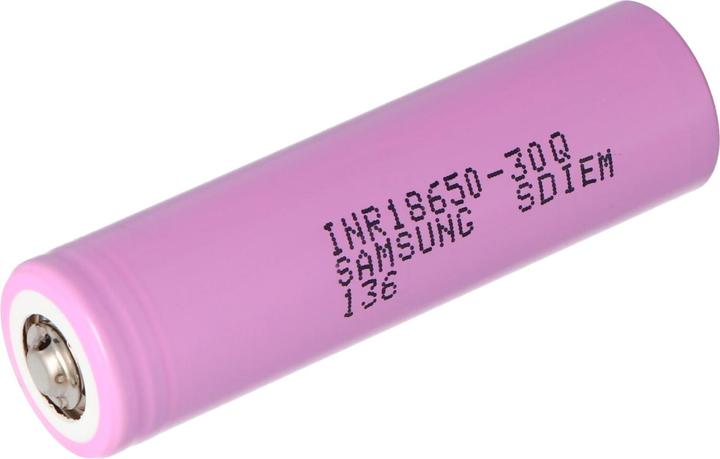 Produktbild Samsung Akku INR18650-30Q - (15A) Button Top (1 Stk., 18650, 3000 mAh)