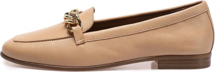 Immagine prodotto Inuovo Questa scarpa slip-on alla moda è realizzata in pelle di alta qualità e con una catena decorativa (39)