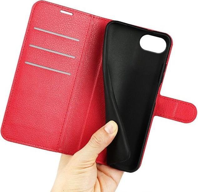Produktbild MU Classic Litchi Leder Bookcover Series (Apple iPhone 16e)