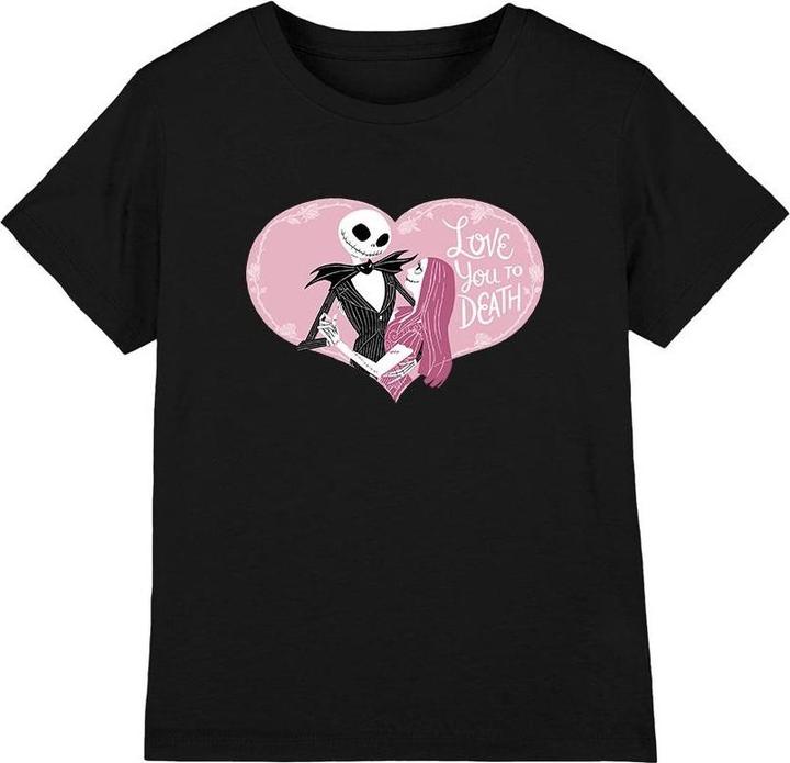 The Nightmare Before Christmas Love You To Death TShirt Valentinstag