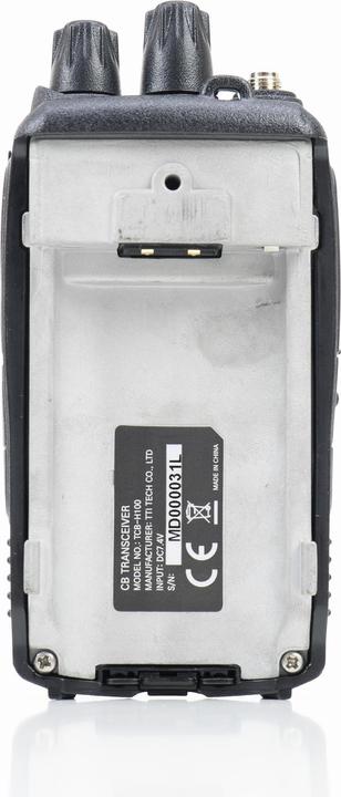 Image du produit Aim TTi TTi TCB-H100 Radio CB portable, alimentation 12V/24V, Roger Beep, squelch