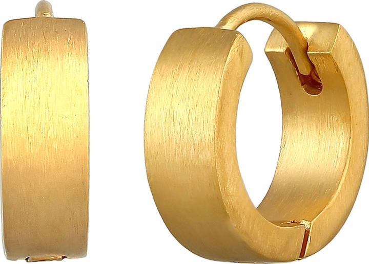 Immagine prodotto Kuzzoi Orecchini Uomo Creole Circle Argento 925 opaco (Argento 925)