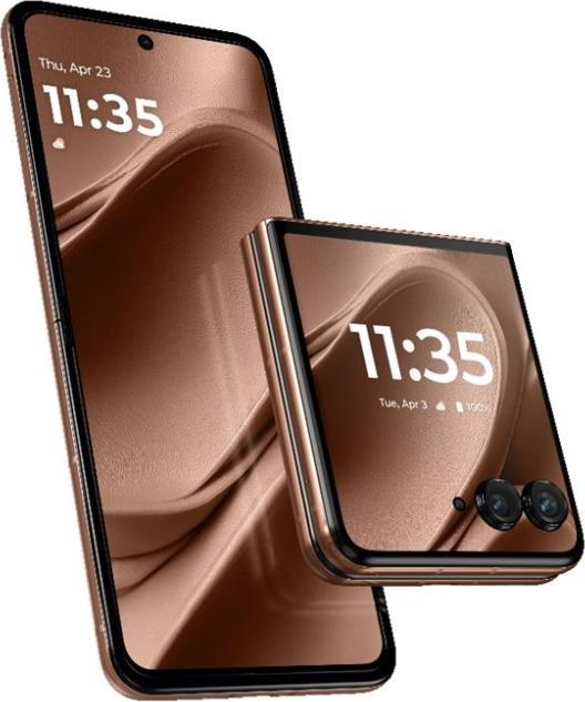 Actual product image Motorola Razr 50 Ultra (512 GB, Mocha mousse, 6.90", SIM + eSIM, 50 Mpx, 5G)