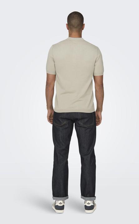 Actual product image Only & Sons Regular fit polo collar pullover polo (XXL)