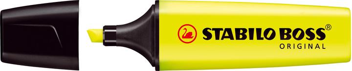 Actual product image STABILO BOSS ORIGINAL highlighter (Yellow, 5 mm, 1 x)