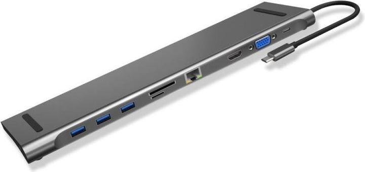 JCPAL USB-C Ultra slim dock (USB-C, 4 Ports)