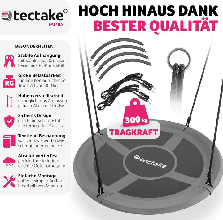 Produktbild tectake Nestschaukel Swayer