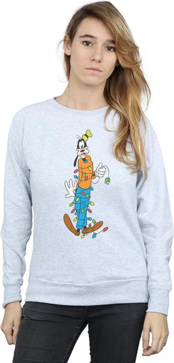 Immagine prodotto Disney Goofy Christmas Lights Felpa Donna (L)