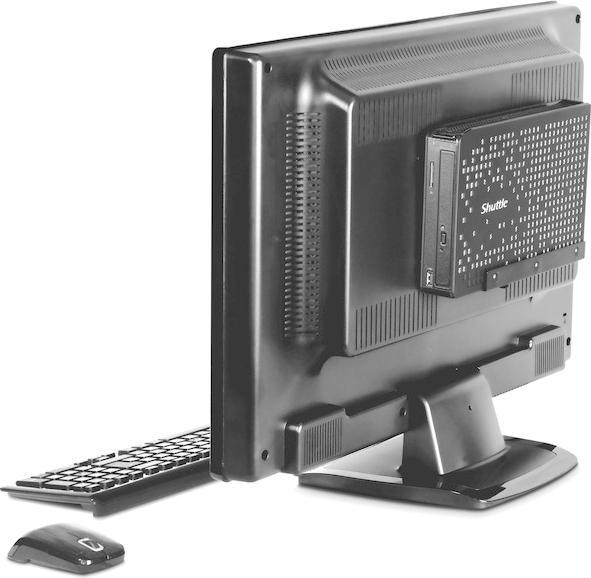 Actual product image Shuttle XS 3501BA V3 (Intel Atom D2550, 2 GB)