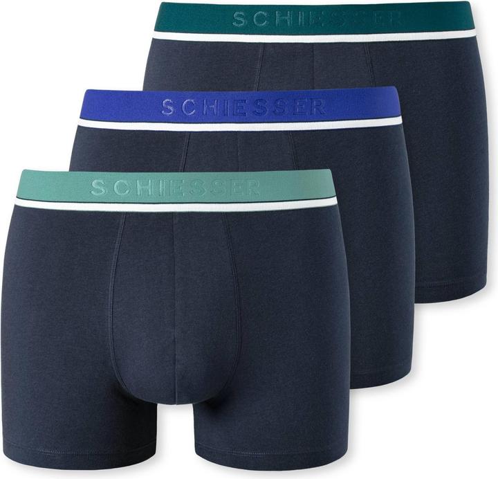Image du produit Schiesser Caleçon Casual Conforme à la ligne 3PACK Shorts - 18184 (M, Lot de 3)