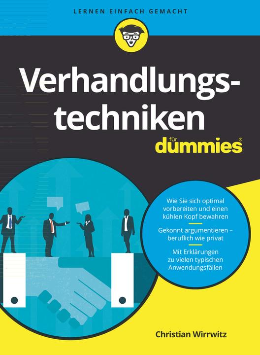 Actual product image Verhandlungstechniken für Dummies (German, Christian Wirrwitz, 2023)