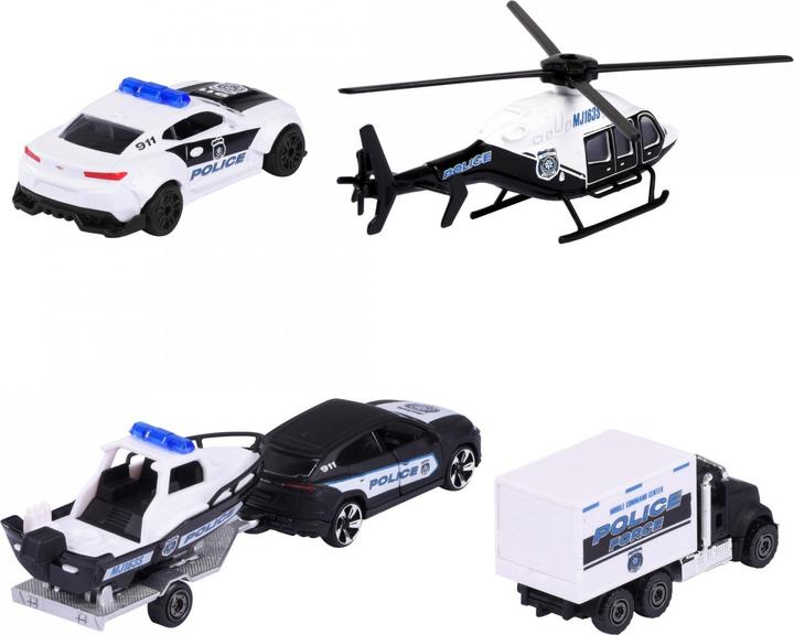 Image du produit Majorette Police Force 4 Pieces Giftpack