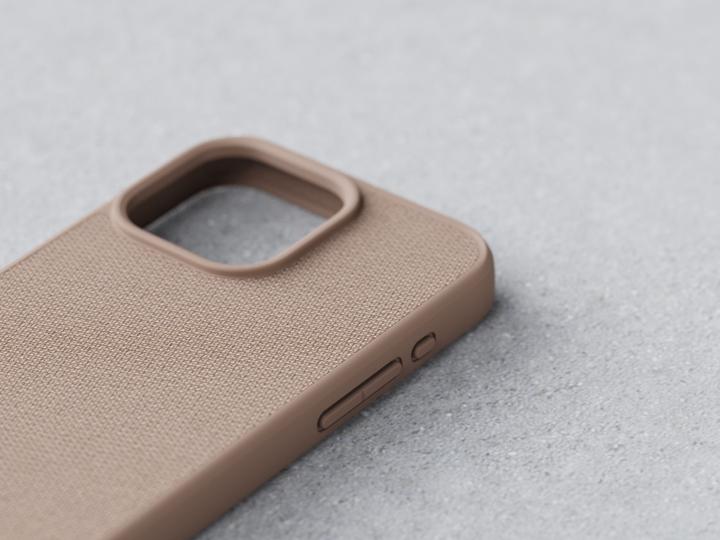 Immagine prodotto Njord Custodia MagSafe in tessuto con copertura rigida Rosa Sabbia (Apple iPhone 15 Pro Max)