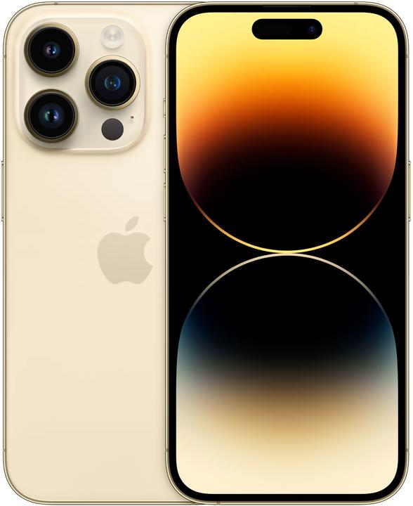 Image du produit Apple iPhone 14 Pro (128 Go, Or, 6.10", SIM + eSIM, 48 Mpx, 5G)