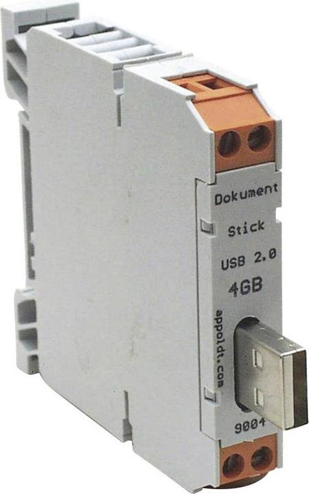 Image du produit Appoldt Clé USB pour rail DIN IP54
