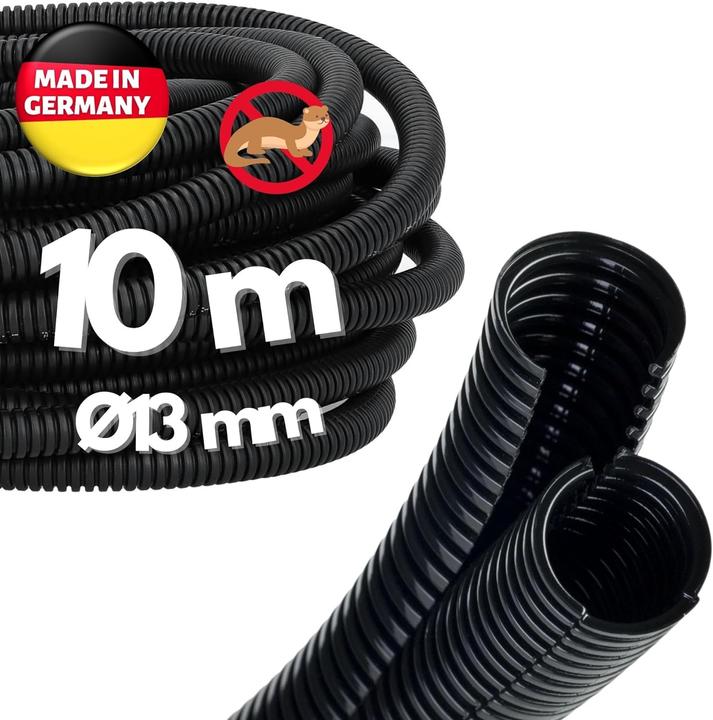 Image du produit Kalitec 10 Meter Wellrohr Twin 13mm Innendurchmesser I Aussendurchmesser 18,9 mm I Wellschlauch zweit (1000 cm)