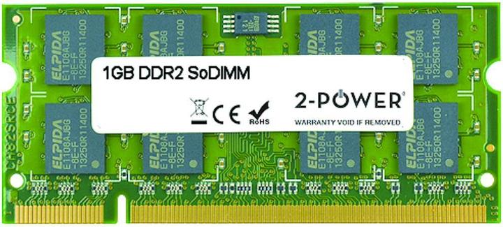 Immagine prodotto 2-Power 1GB DDR2 533MHz SoDIMM (1 x 1GB, 533 MHz, DDR2-RAM, SO-DIMM)