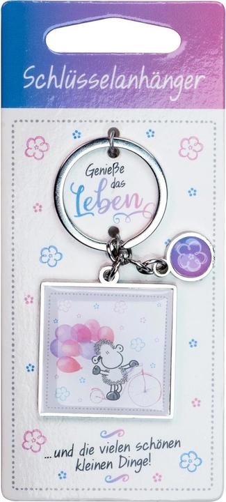 Produktbild Sheepworld Schlüsselanhänger 3.5 x 7.7 cm,,Geniesse Leben