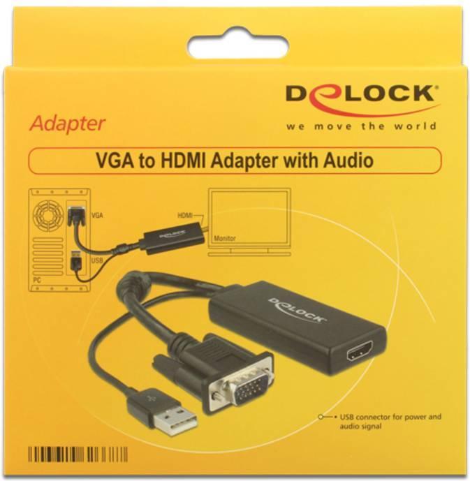 Immagine prodotto Delock VGA su (HDMI, 25 cm)