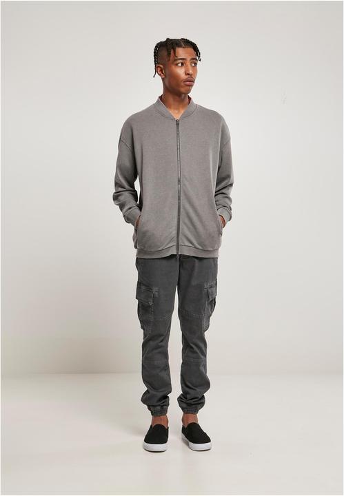 Actual product image Urban Classics Washed Sweat Bomber - 17020 (XXL)