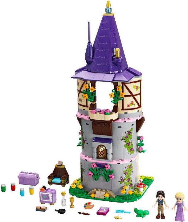 Actual product image LEGO Rapunzel's tower of creativity (41054, LEGO Disney)