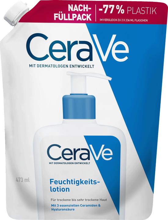 Produktbild CeraVe Moist Lotion Refill englisch französisch (Körperlotion, 473 ml)