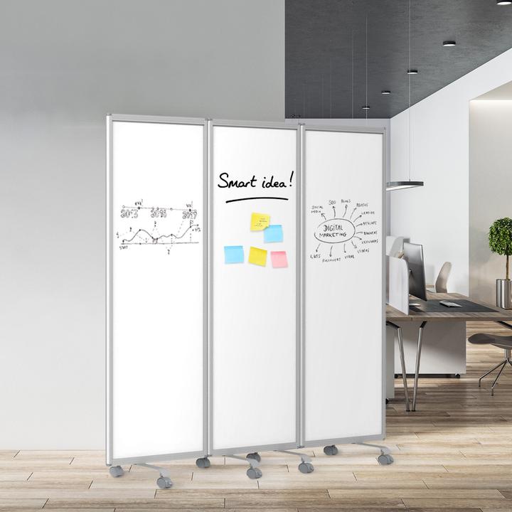 Produktbild Master of Boards Mobile Trennwand PRO (180 x 180 cm)