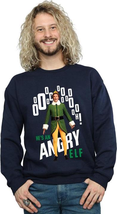 Actual product image Elf Mens Angry Sweatshirt (3XL)