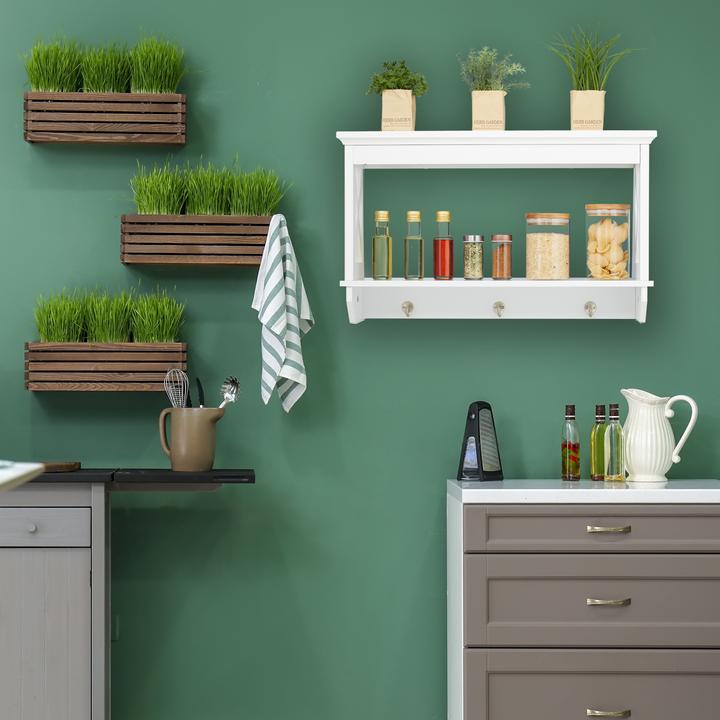 Immagine prodotto Relaxdays Scaffale da-parete (66 x 20 x 40 cm)