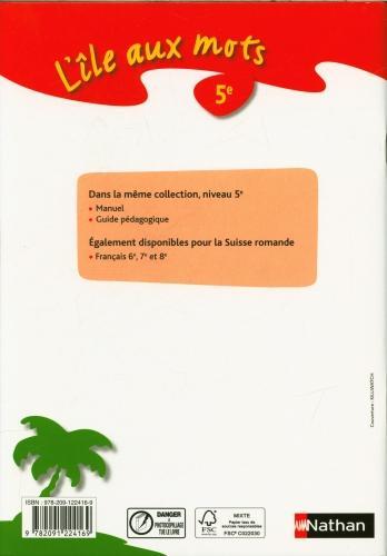 Image du produit L'île aux mots, cahier 5ème HarmoS (Français, Collectif, 2011)