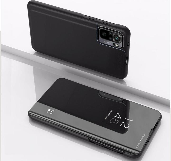 Actual product image Screenguard Xiaomi Redmi Note 10 4G Clear View Flip Case (Xiaomi Redmi Note 10)